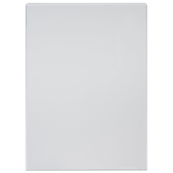 Папка-файл для медицинского полиса, 223х158 мм, без отверстий, ПВХ 120 мкм, "ДПС", 3127 - Папки перфорированные специальные