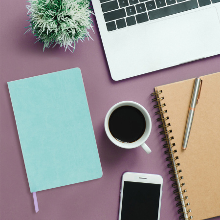 Блокнот-скетчбук А5 (148x218 мм), BRAUBERG "Metropolis Mix", под кожу, 80 л., без линовки, мятный, 113319 - Бизнес-блокноты и бизнес-тетради