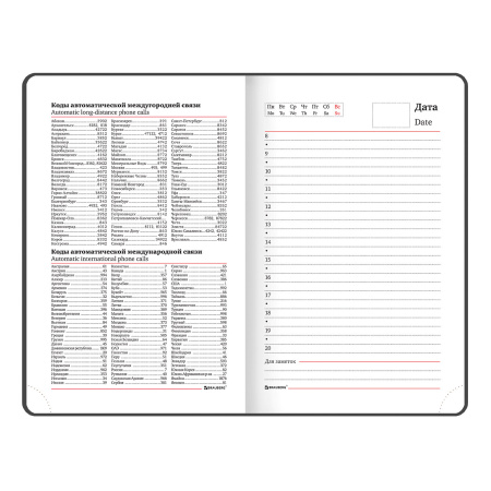 Ежедневник недатированный МАЛЫЙ ФОРМАТ А6 (100x150 мм) BRAUBERG "Profile", балакрон, 136 л., розовый, 111693 - Ежедневники с покрытием "под кожу и ткань"