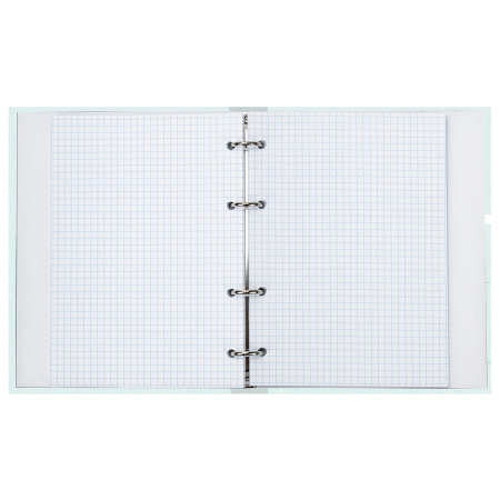 Тетрадь на кольцах А5 (165х215 мм), 120 листов, твердый картон, клетка, BRAUBERG, Discover, 404085 - Тетради на кольцах и сменные блоки к ним