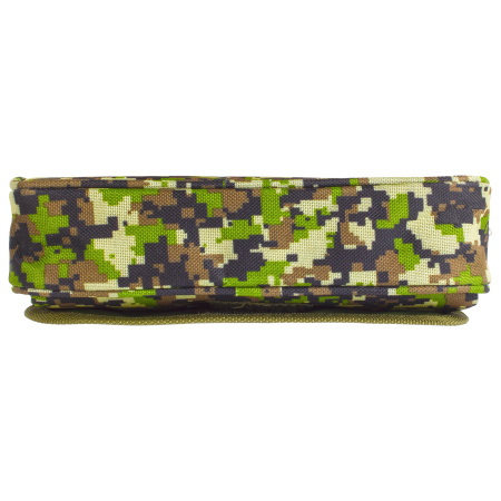 Пенал BRAUBERG для мальчиков, 1 отделение, органайзер, мягкий, "Military", зеленый, 21х5х9 см, 228990 - Пеналы мягкие