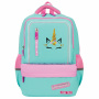 Рюкзак BRAUBERG STAR, 1 отделение, 5 карманов, "Unicorn", мятный, 40х29х13 см - Рюкзаки для начальной и средней школы