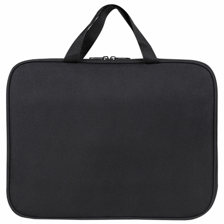 Папка на молнии с ручками BRAUBERG А4, 1 отделение, полиэстер, 20 мм, "Fun Spots", 271477 - Папки-сумки с ручками