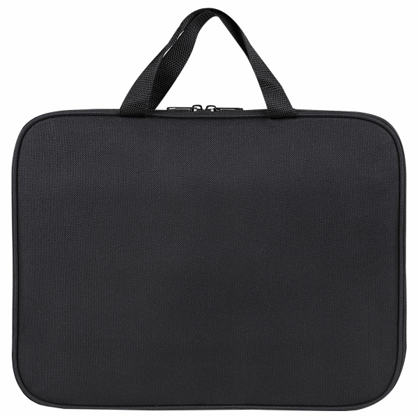 Папка на молнии с ручками BRAUBERG А4, 1 отделение, полиэстер, 20 мм, "Fun Spots", 271477 - Папки-сумки с ручками