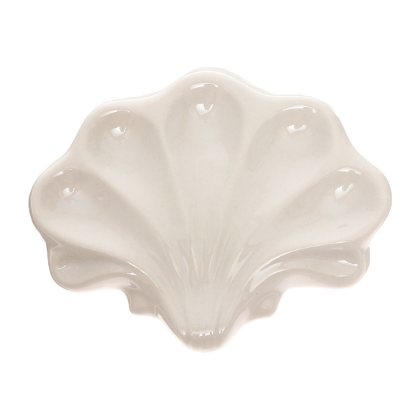 Палитра фарфоровая "Ракушка" 12,5 х 10 см - Палитры фарфоровые