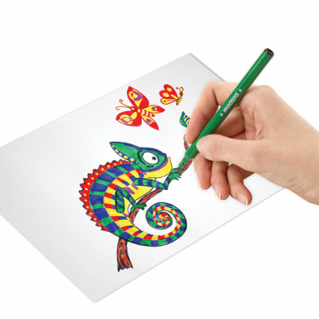 Фломастеры ЮНЛАНДИЯ 24 цвета, "ЗАБАВНЫЕ КАРТИНКИ", вентилируемый колпачок, картон, 151680 - Фломастеры классические