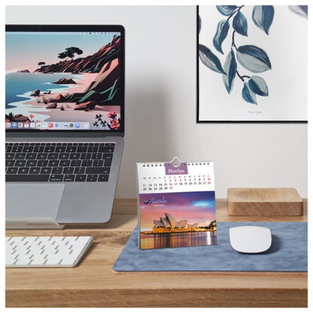 Календарь-домик перекидной на гребне с ригелем на 2024 г., 160х170 мм, "Кухня", HATBER, 12КД5гр_29913 - Календари настольные