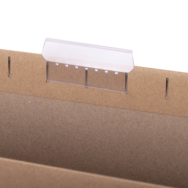 Подвесные папки А4 (350х240 мм) до 80 л., КОМПЛЕКТ 10 шт., крафт-картон, STAFF, 270932 - Подвесные папки А4