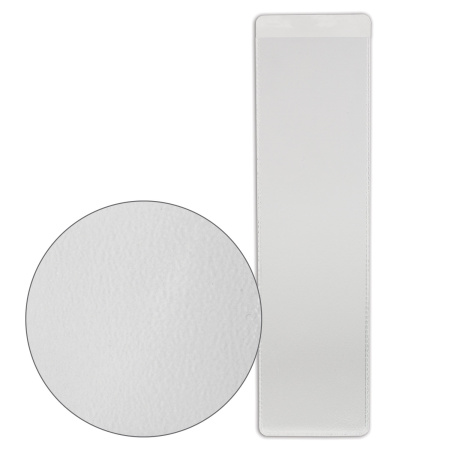 Карманы самоклеящиеся на корешок папки 70 мм (191х50 мм), КОМПЛЕКТ 5 шт., BRAUBERG, 224074 - Карманы самоклеящиеся для папок