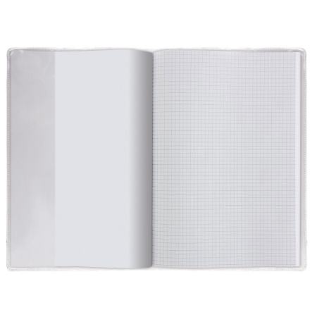 Обложка ПВХ для учебника и тетради, А4, универсальная, прозрачная, плотная, 120 мкм, 302х580 мм, "ДПС", 2145.1 - Обложки для книг, тетрадей и журналов