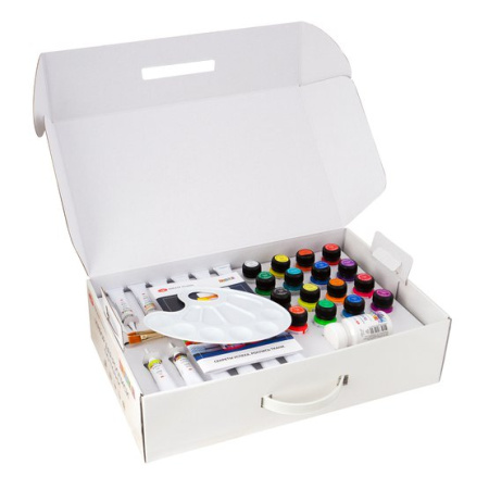 Подарочный набор для росписи по ткани "Decola" - Краски по ткани в наборах