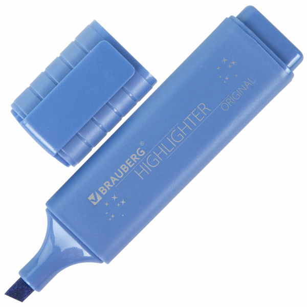 Набор текстовыделителей перламутровых 4 ЦВЕТА, BRAUBERG ORIGINAL PEARL, линия 1-5 мм, 152429 - Текстовыделители