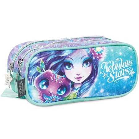 Серия Nenuphia: Школьный пенал для девочек с 2 отделениями