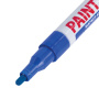 Маркер-краска лаковый (paint marker) 2 мм, СИНИЙ, НИТРО-ОСНОВА, алюминиевый корпус, BRAUBERG PROFESSIONAL PLUS, 151441 - Маркеры-краски лаковые
