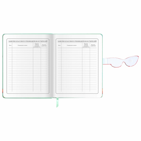 Дневник 1-4 класс 48 л., кожзам (твердая), застежка, ЮНЛАНДИЯ, "Корги в Очках", 106210 - Дневники для младших классов