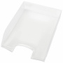 Лоток горизонтальный для бумаг BRAUBERG "Office style", 320х245х65 мм, прозрачный, 237288 - Лотки горизонтальные (поддоны)