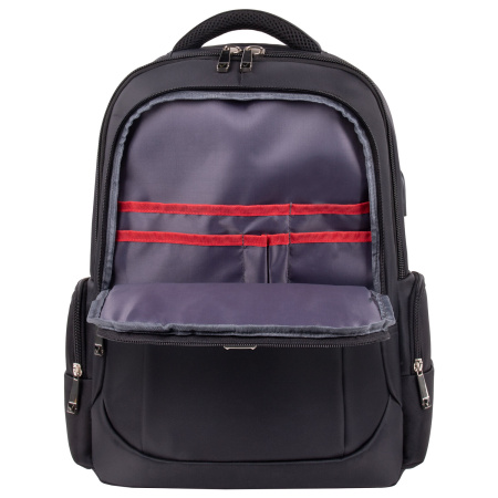 Рюкзак BRAUBERG FUNCTIONAL универсальный с отделением для ноутбука, USB-порт, "Leader", 45х32х17 см, 270799 - Рюкзаки с отделением для ноутбука