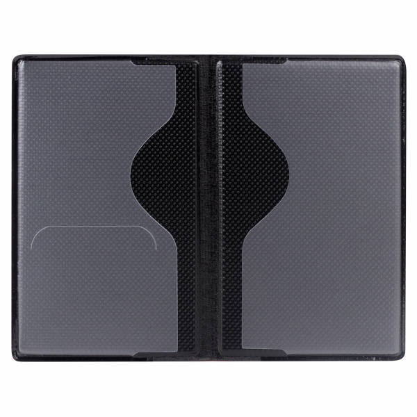 Обложка для паспорта STAFF, бархатный полиуретан, "Бабочки", мятно-бирюзовая, 237617 - Обложки для паспорта