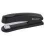 Степлер №24/6, 26/6 BRAUBERG "Standard+", до 30 листов, полнозагрузочный,черный, 228606 - Степлеры настольные