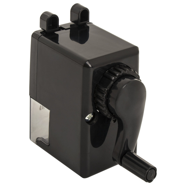 Точилка механическая STAFF "EVERYDAY" MS-796, корпус черный, 229796 - Точилки механические