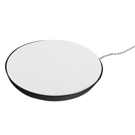 Ручка шариковая настольная BRAUBERG "Стенд-Пен Блэк2", СИНЯЯ, цепочка, корпус черный, линия письма 0,5 мм, 141347 - Ручки шариковые на подставке