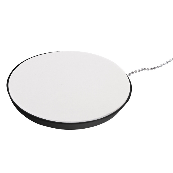 Ручка шариковая настольная BRAUBERG "Стенд-Пен Блэк2", СИНЯЯ, цепочка, корпус черный, линия письма 0,5 мм, 141347 - Ручки шариковые на подставке