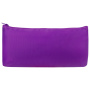 Пенал-косметичка ПИФАГОР на молнии, текстиль, фиолетовый, 19х4х9 см, 229003 - Пеналы мягкие