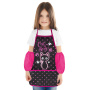 Фартук с нарукавниками для уроков труда BRAUBERG KIDS, 45x54 см, 2 кармана, "Amazed cat", 271638 - Аксессуары для рисования