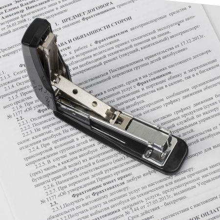 Скобы для степлера №24/6, 1000 штук, ОФИСНАЯ ПЛАНЕТА, до 30 листов, 222005 - Скобы для степлеров