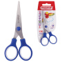 Ножницы ПИФАГОР, 130 мм, резиновые вставки, картонная упаковка с подвесом, ассорти, 236984 - Ножницы детские