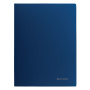 Папка с металлическим скоросшивателем BRAUBERG стандарт, синяя, до 100 листов, 0,6 мм, 221633 - Папки с пружинным и пластиковым скоросшивателем