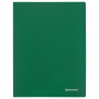 Папка 10 вкладышей BRAUBERG "Office", зеленая, 0,5 мм, 271323 - Папки с вкладышами (файлами)