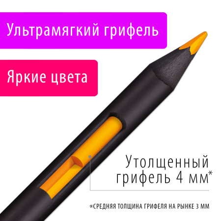 Карандаши цветные художественные BRAUBERG ART PREMIERE, НАБОР 48 цветов, 4 мм, металл кейс, 181694 - Карандаши цветные и акварельные профессиональные