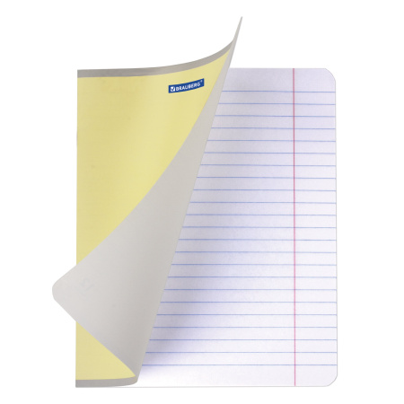 Тетрадь 12 л. BRAUBERG "КЛАССИКА NEW" линия, обложка картон, АССОРТИ (5 видов), 105690 - Тетради 12-24 листов