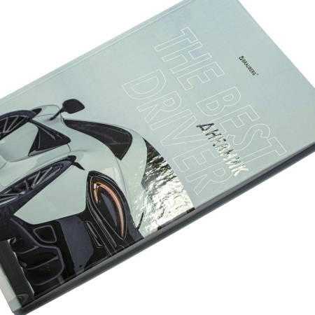 Дневник 5-11 класс 48 л., твердый, BRAUBERG, выборочный лак, с подсказом, "Super Car", 106634 - Дневники для старших классов