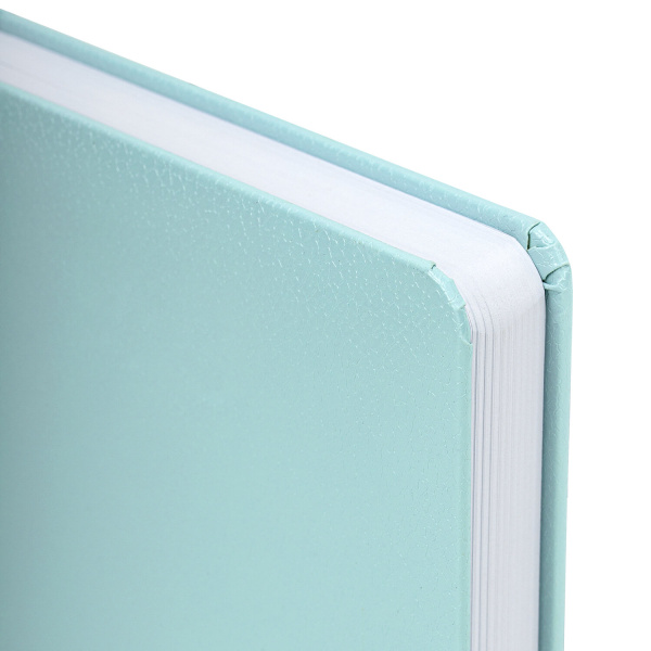 Ежедневник недатированный А5 138x213 мм BRAUBERG "Profile" балакрон, 136 л., мятный, 111660 - Ежедневники с покрытием "под кожу и ткань"