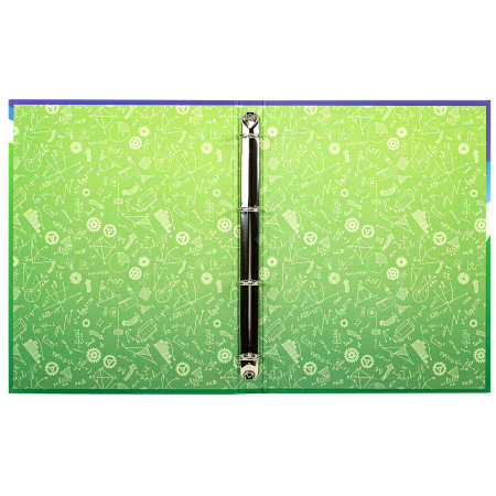 Папка-портфолио школьника/дошкольника "ШКОЛЬНАЯ ИСТОРИЯ", 4 кольца, обложка твёрдая матовая, BRAUBERG, 115241 - Портфолио