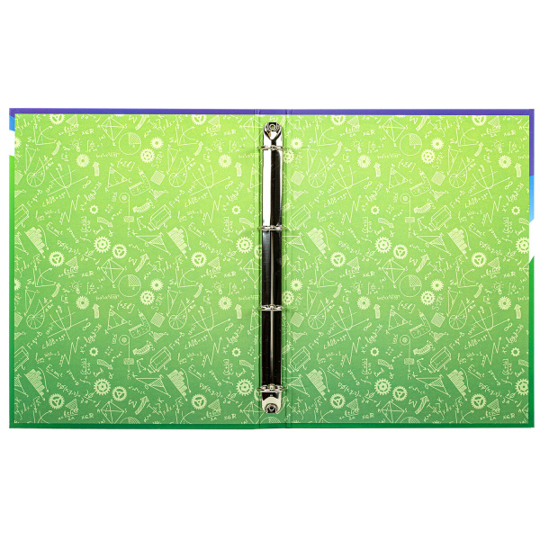 Папка-портфолио школьника/дошкольника "ШКОЛЬНАЯ ИСТОРИЯ", 4 кольца, обложка твёрдая матовая, BRAUBERG, 115241 - Портфолио