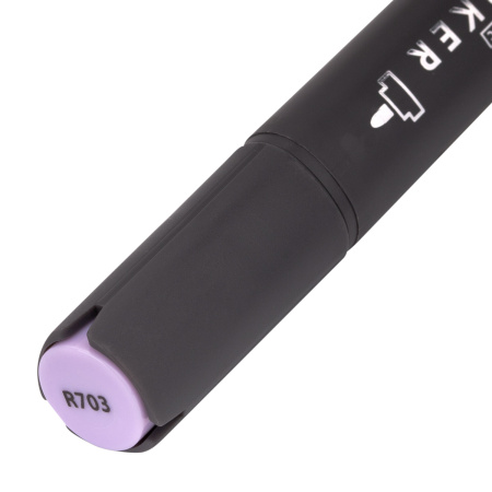 Маркер для скетчинга двусторонний 1 мм - 6 мм BRAUBERG ART CLASSIC, ПАСТЕЛЬНЫЙ ФИОЛЕТОВЫЙ (R703), 151871 - Скетчмаркеры поштучно