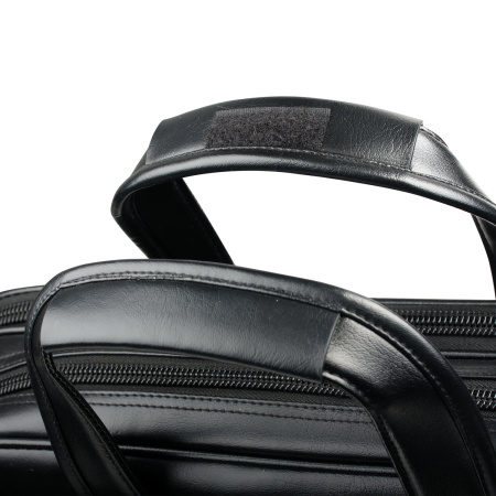 Сумка-портфель BRAUBERG с отделением для ноутбука 15-16", "Dandy", 2 отделения, экокожа, 41х31х15 см, 240511 - Сумки деловые с отделением для ноутбука и планшета