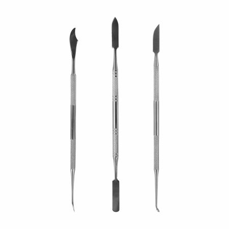 Стеки для лепки и моделирования металлические НАБОР 3 шт., BRAUBERG ART CLASSIC, 271170 - Инструменты для художественно-живописных работ