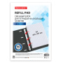 Сменный блок к тетради на кольцах БОЛЬШОГО ФОРМАТА А4, 120 л., BRAUBERG, Белый, 404518 - Тетради на кольцах и сменные блоки к ним