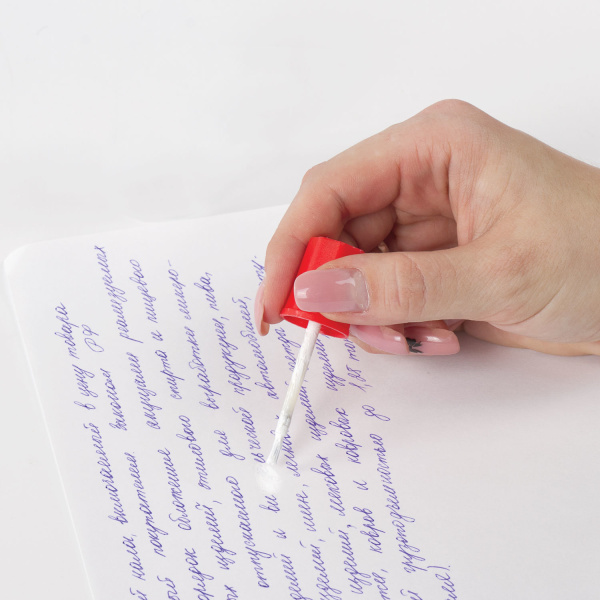 Корректирующая жидкость ОФИСМАГ, быстросохнущая, 20 мл, с кисточкой, 222079 - Корректирующие жидкости