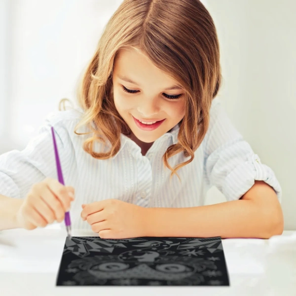 Серия Isadora: Набор для рисования в технике граттаж - Наборы для рисования