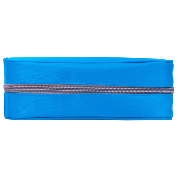 Пенал-косметичка BRAUBERG, мягкий, "KING SIZE BLUE", 20х8х9 см, 229018 - Пеналы мягкие