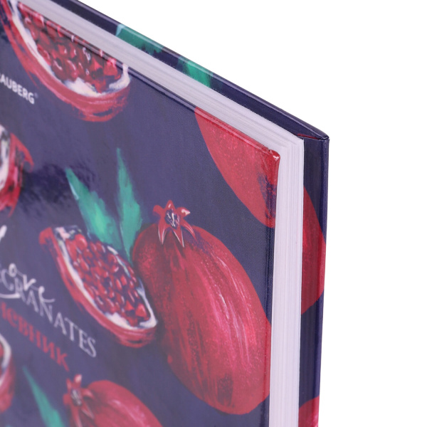 Дневник 5-11 класс 48 л., твердый, BRAUBERG, глянцевая ламинация, с подсказом, "Гранаты", 106621 - Дневники для старших классов