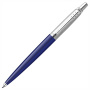 Ручка шариковая PARKER "Jotter Orig Navy Blue", корпус синий, детали хром, блистер, синяя, 2123427 - Ручки шариковые подарочные