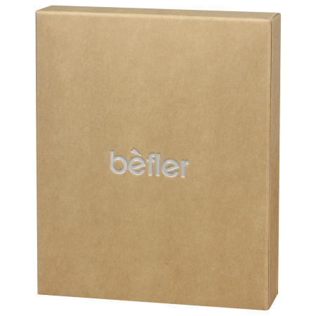 Обложка для паспорта BEFLER "Кайман", натуральная кожа, тиснение "крокодил", черная, O.1.-13 - Обложки для паспорта