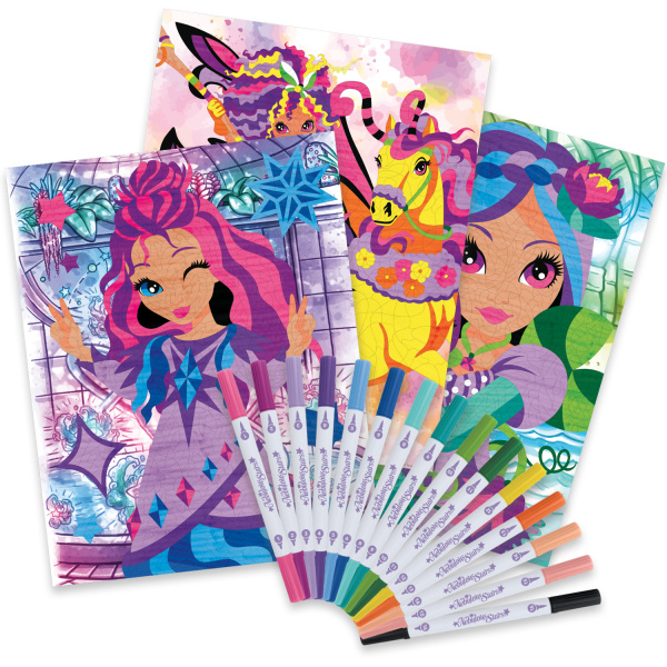 Серия Isadora: Раскраска по номерам - Картины по номерам