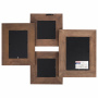 Рамка из мангового дерева BRAUBERG LOFT QUAD, фото разного размера, акриловый экран, 52х39 см, 391283 - Рамки для дипломов, сертификатов, грамот, фотографий